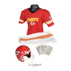 Franklin Sports Kansas City Chiefs Deluxe Football Uniform Set