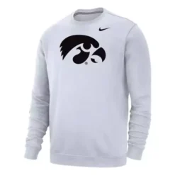 Nike Iowa Hawkeyes Logo Crewneck Sweatshirt