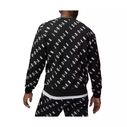 Men's Jordan Essentials All Over Print Crewneck Sweatshirt - Image 4