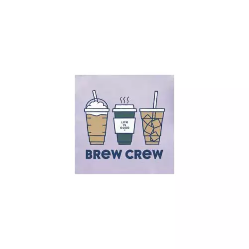 Women's Life Is Good Brew Crew T-Shirt - Image 2