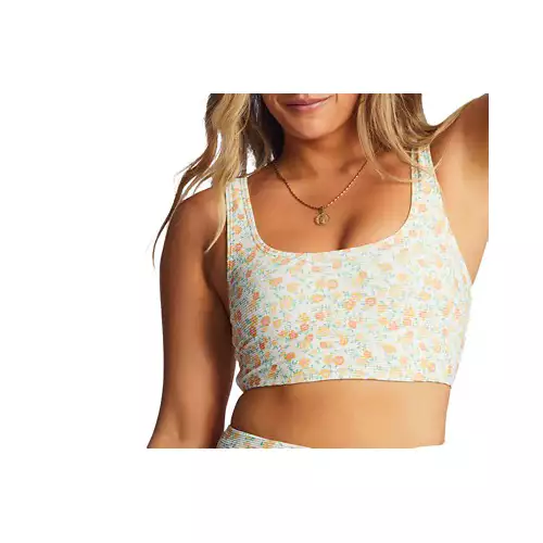 Women's Billabong Aint She Sweet Tanlines Bikini Tank Top Bikini Top Swimsuit - Image 2