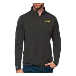 Antigua LSU Tigers Tribute 1/4 Zip Top