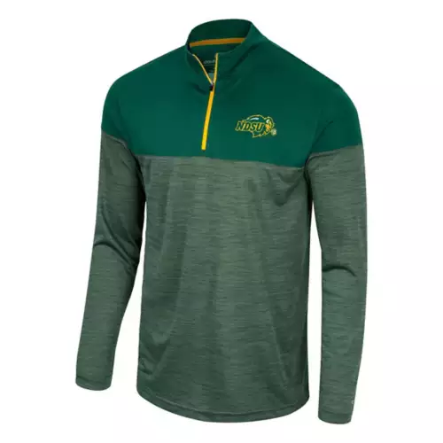 Colosseum North Dakota State Bison Positraction 1/4 Zip Top