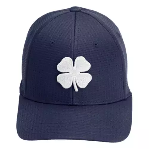 Men's Black Clover Waffle Flex 12 Golf Flexfit Hat