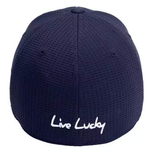 Men's Black Clover Waffle Flex 12 Golf Flexfit Hat - Image 3